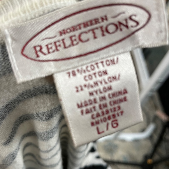 Zebra Print Cardigan Lg - Picture 4 of 4